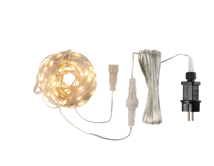 Lyskæde Flex 200 LED hvid 19,9 meter